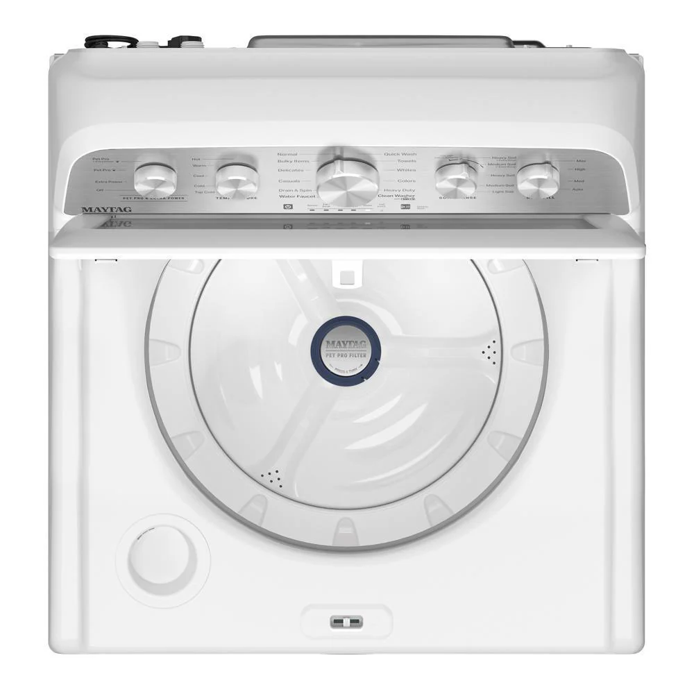 Maytag MTW5600RW 4.8 Cu Ft. Top Load Impeller Washer with Extra Power and Pet Pro Option - Image 4