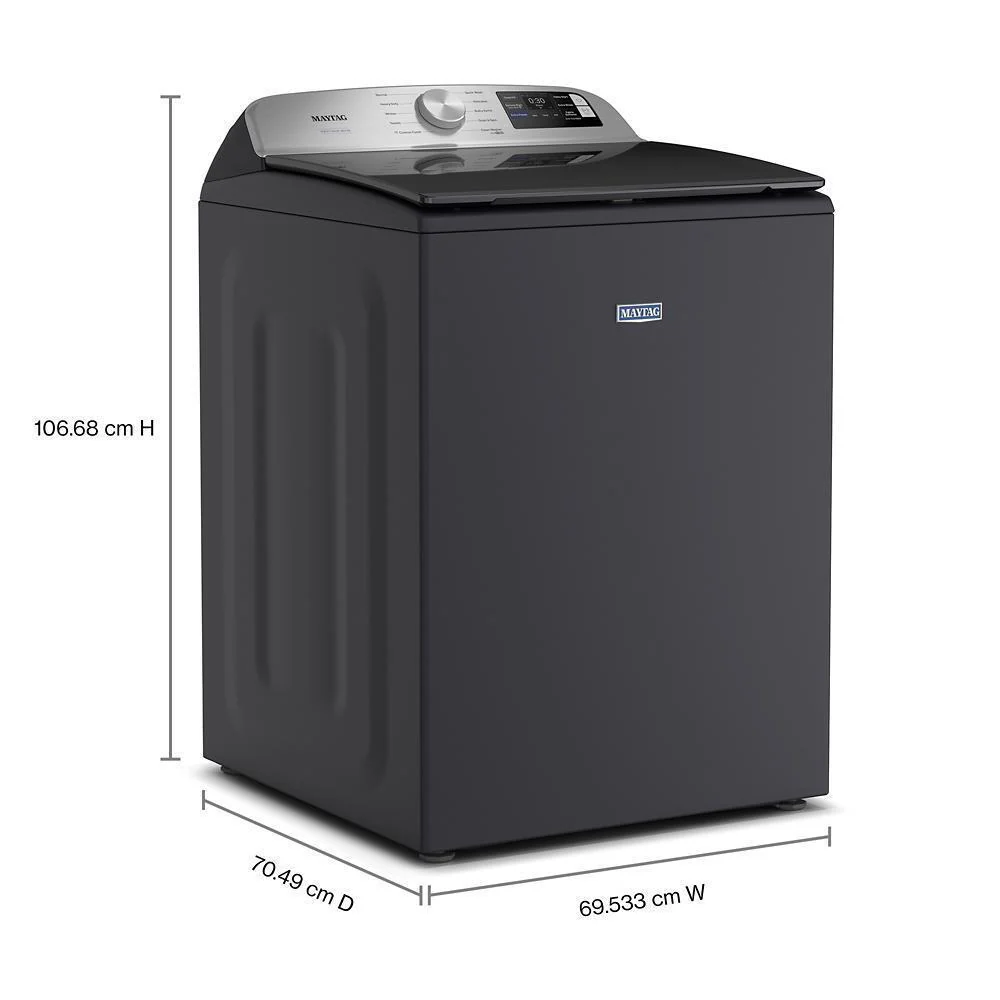 Maytag MTW6200RF 5.3 Cu. Ft. Top Load Impeller Washer with Extra Power and Smart Appliance - Image 2