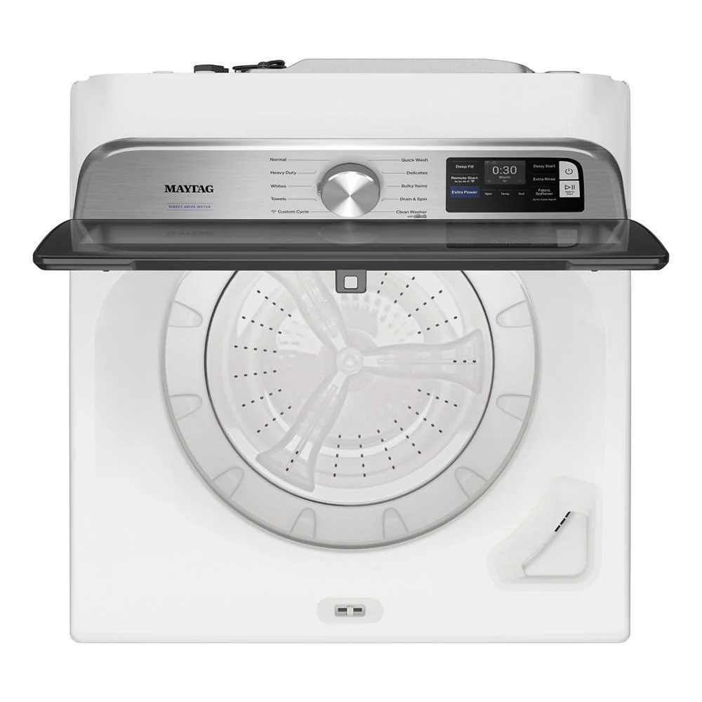 Maytag MTW6200RW 5.3 Cu. Ft. Top Load Impeller Washer with Extra Power and Smart Appliance - Image 9