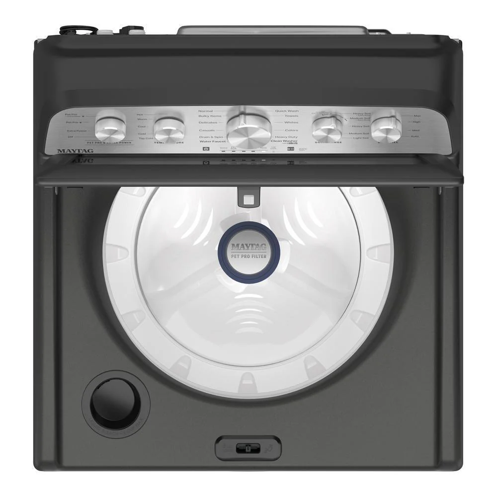 Maytag MTW7205RR 5.2 Cu. Ft. Pet Pro Top Load Agitator Washer with Extra Power and Sanitize Cycle with Oxi - Image 6