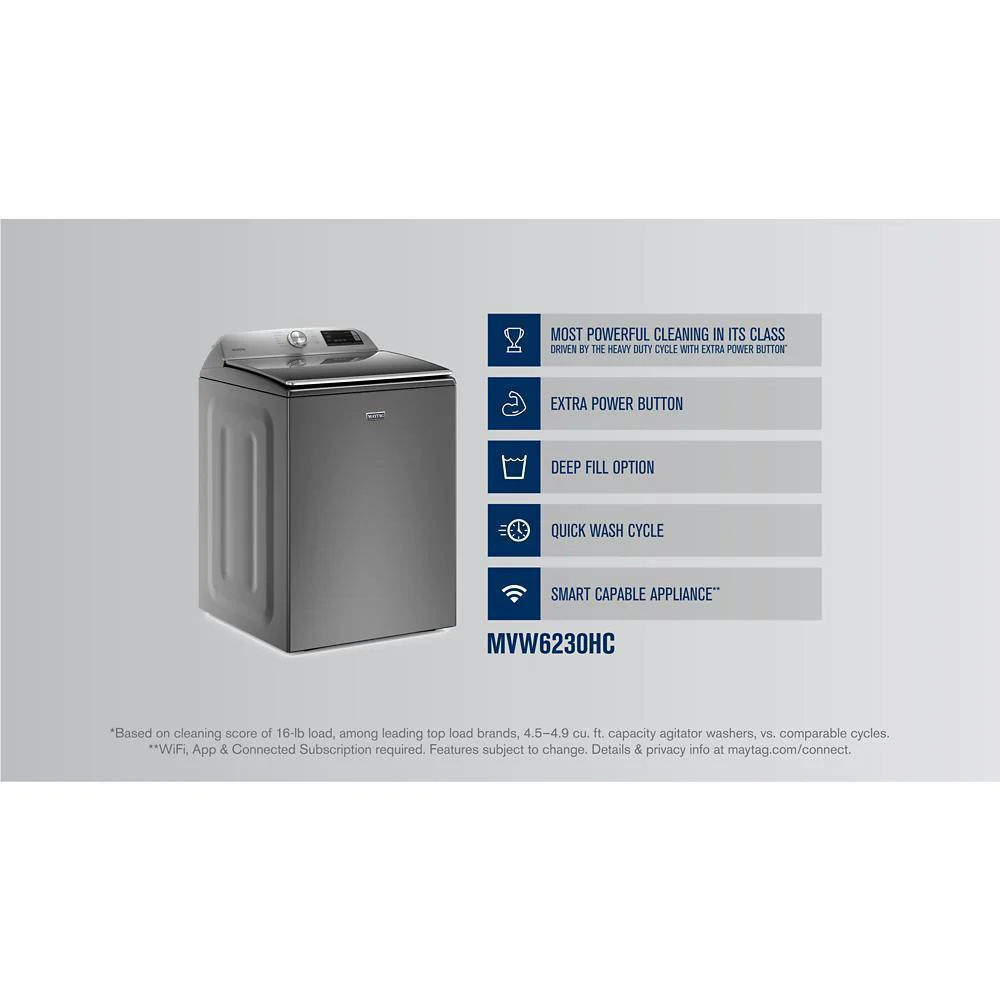 Maytag MVW6230HC Smart Top Load Washer with Extra Power - 4.7 cu. ft. - Image 8