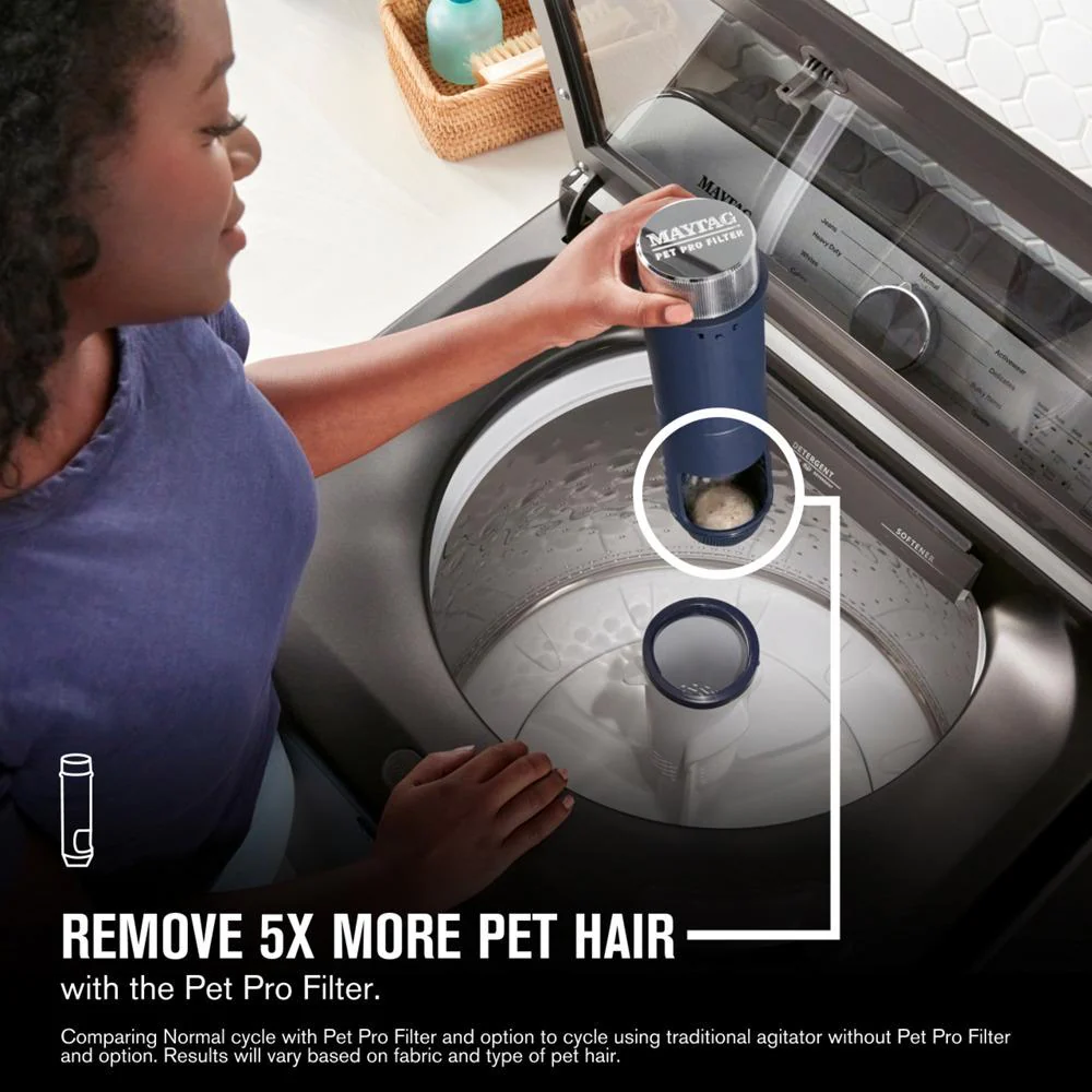 Maytag MVW6500MBK Pet Pro Top Load Washer - 4.7 cu. ft. - Image 4
