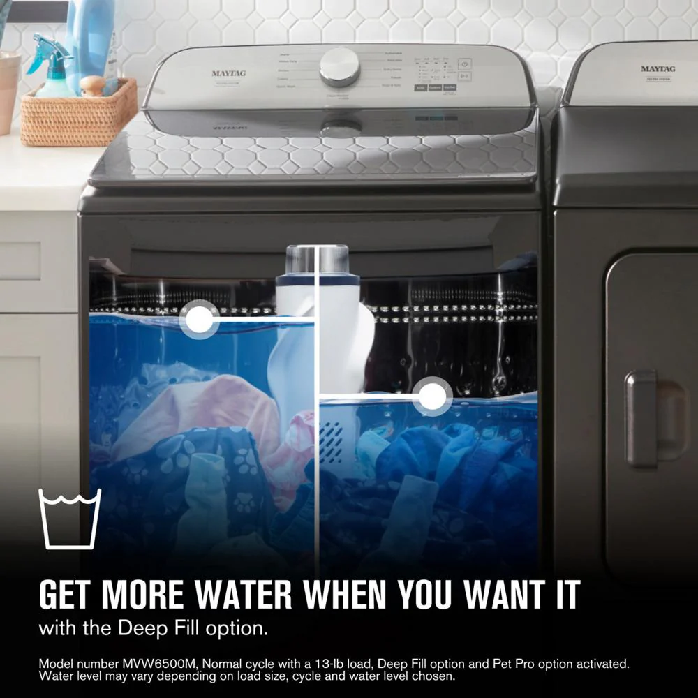 Maytag MVW6500MW Pet Pro Top Load Washer - 4.7 cu. ft. - Image 6