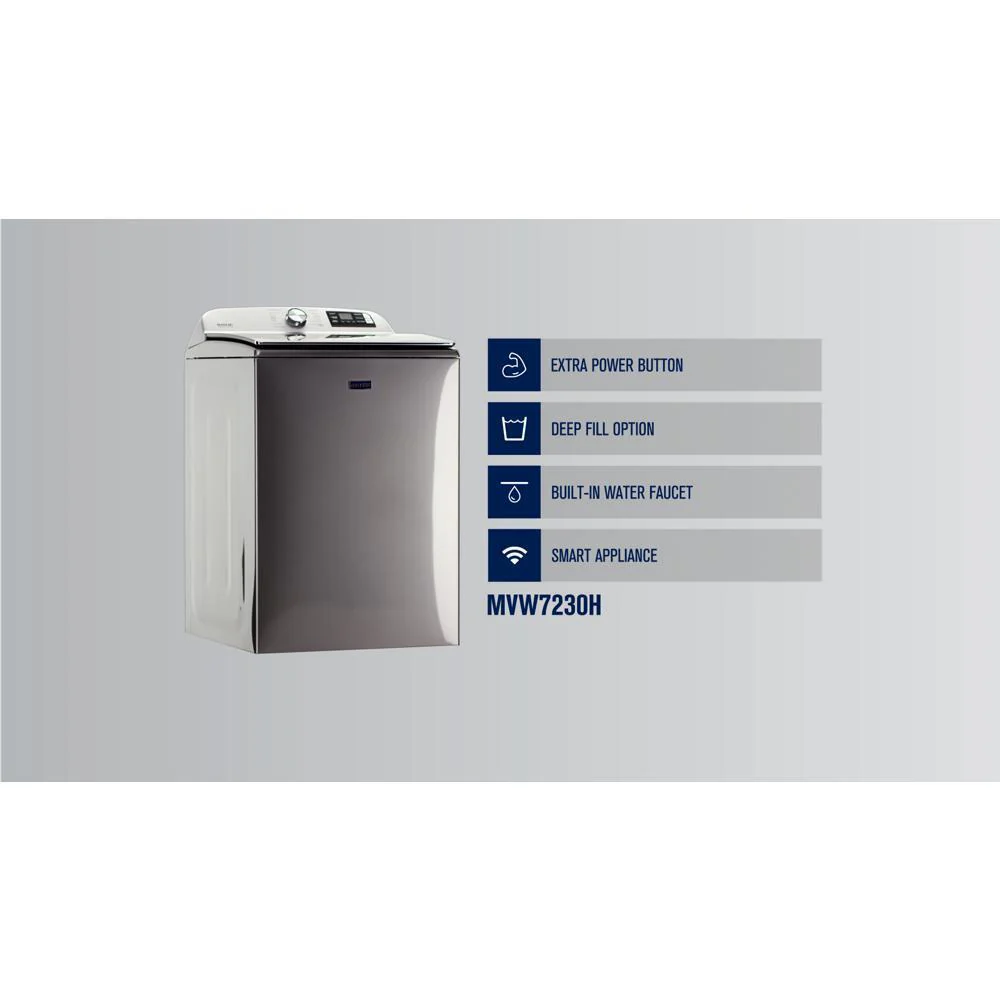 Maytag MVW7230HC Smart Top Load Washer with Extra Power - 5.2 cu. ft. - Image 12