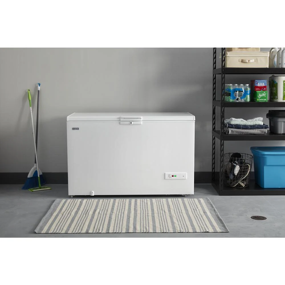 Maytag MZC5216LW Garage Ready in Freezer Mode Chest Freezer with Baskets - 16 cu. ft. - Image 11