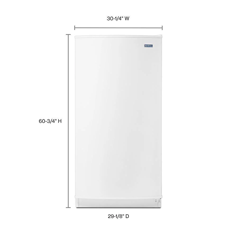 Maytag MZF34X16DW 16 cu. ft. Frost Free Upright Freezer with FastFreeze Option - Image 2
