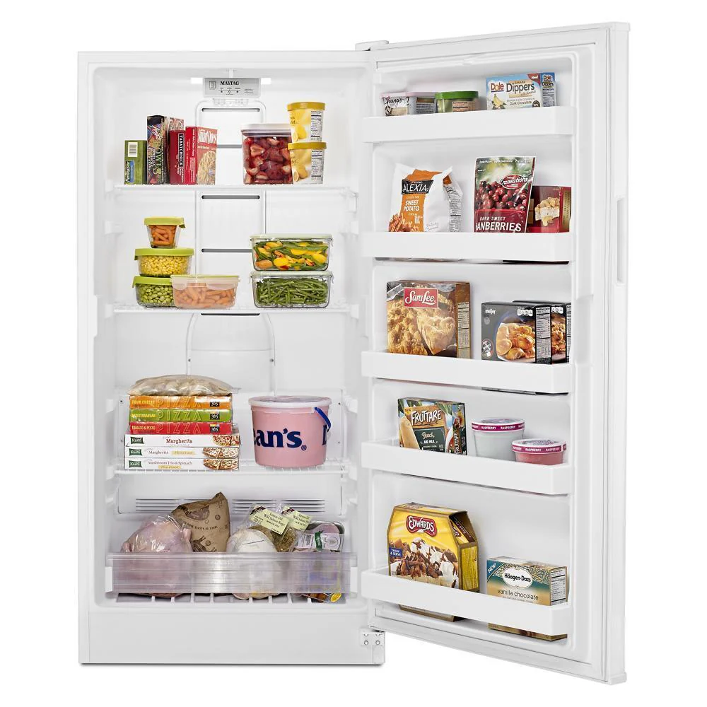 Maytag MZF34X16DW 16 cu. ft. Frost Free Upright Freezer with FastFreeze Option - Image 4