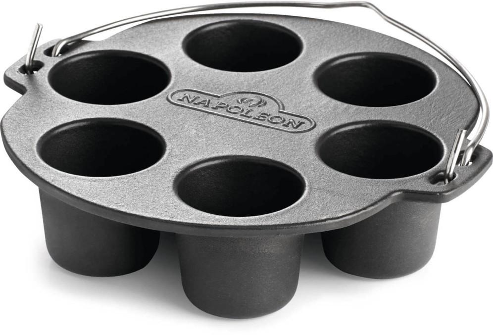 Napoleon Bbq 56061 Cast Iron Muffin Cooker - Image 2