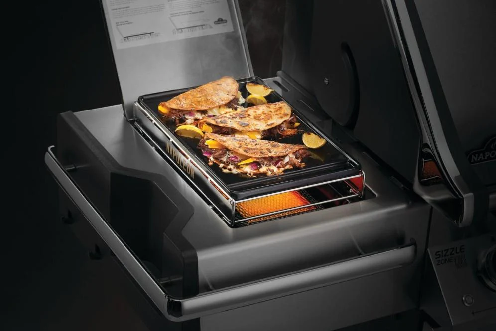 Napoleon Bbq 56082 Porcelain-enameled Cast Iron Griddle Large - Image 6