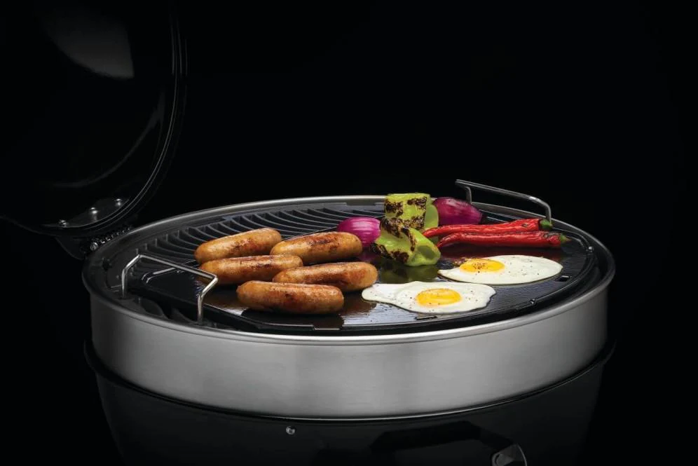 Napoleon Bbq 56083 Cast Iron Reversible Griddle for 22 inch Charcoal Grills - Image 2