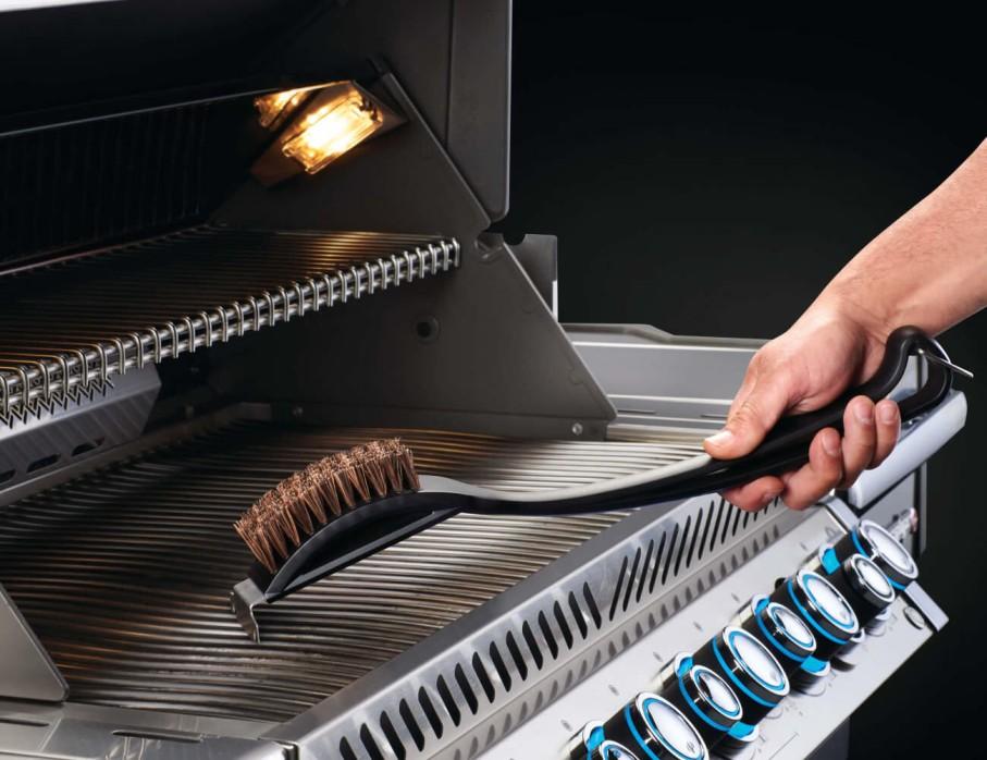 Napoleon Bbq 62053 Natural Fiber Grill Brush with Grid Scraper - Image 3