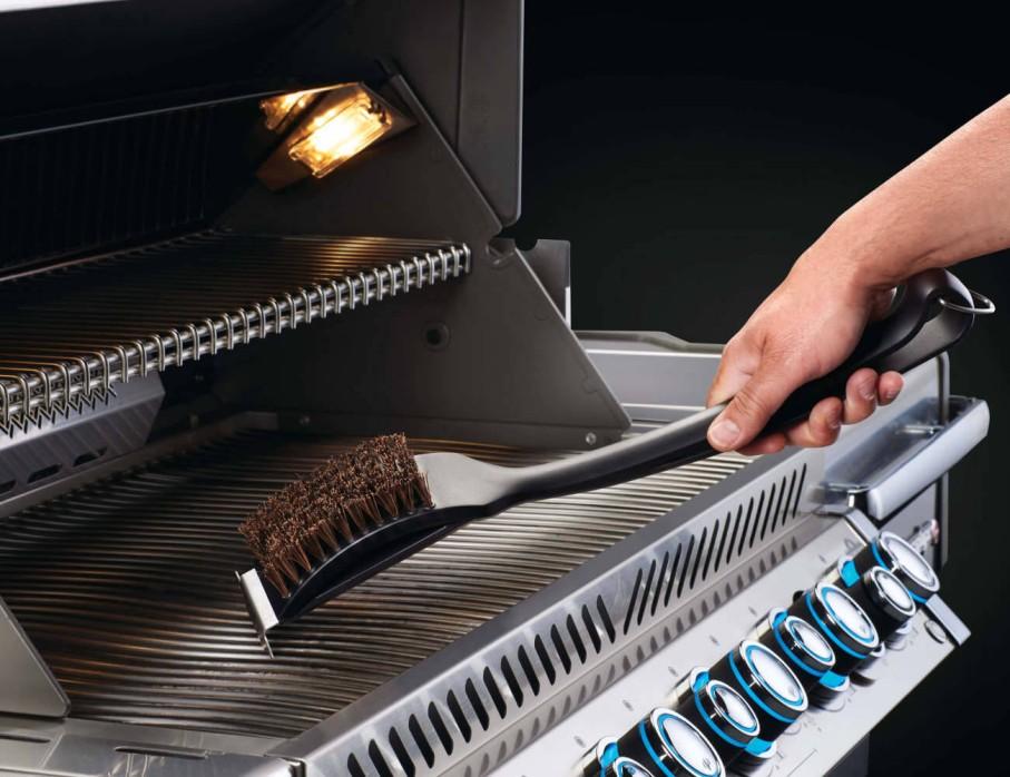 Napoleon Bbq 62053 Natural Fiber Grill Brush with Grid Scraper - Image 5