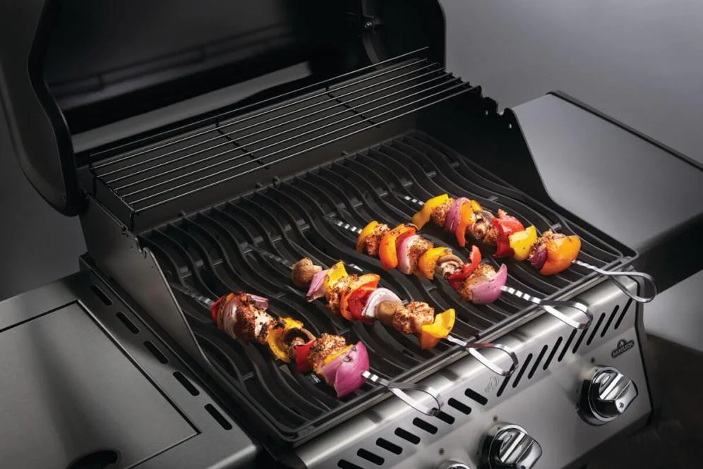 Napoleon Bbq 70015 Eight Stainless Steel Multifunctional Skewers - Image 3
