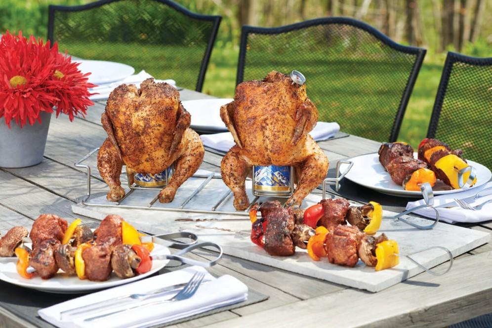 Napoleon Bbq 70015 Eight Stainless Steel Multifunctional Skewers - Image 4