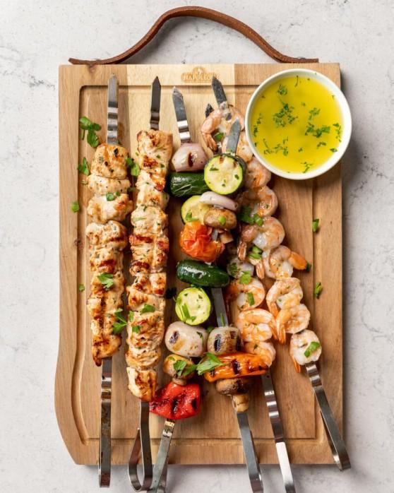 Napoleon Bbq 70015 Eight Stainless Steel Multifunctional Skewers - Image 7
