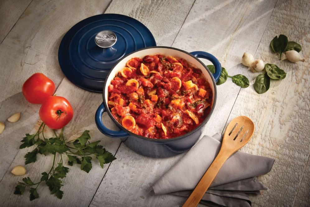 Napoleon Bbq 70152 Cast Iron Round Casserole Dish - Image 2