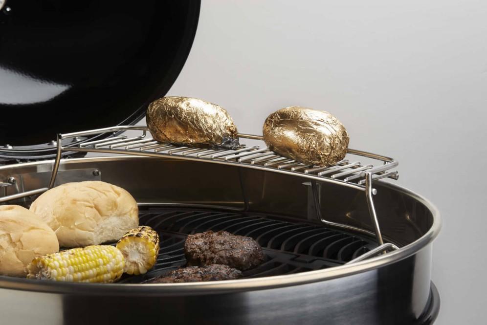 Napoleon Bbq 71022 Warming Rack for Charcoal Kettle Grills - Image 4