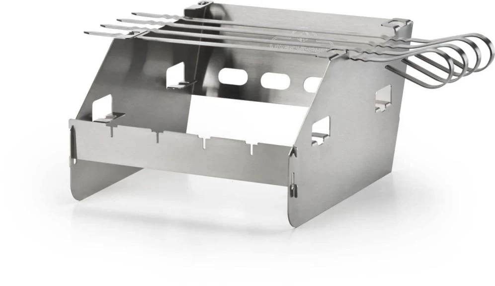 Napoleon Bbq 71302 Side Burner Windshield - Small with Skewer Rack - Image 10