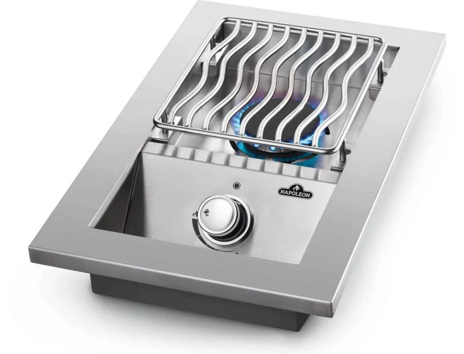 Napoleon Bbq BI10RTNSS Built-in 500 Series Single Range Top Burner with Stainless Steel Cover , Natural Gas, Stainless Steel - Image 3