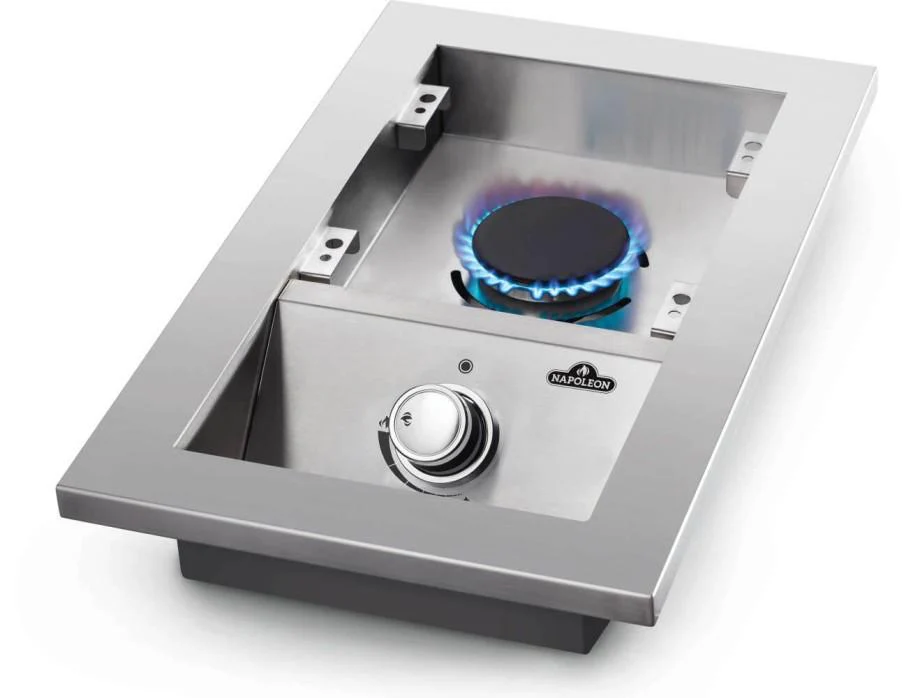 Napoleon Bbq BI10RTNSS Built-in 500 Series Single Range Top Burner with Stainless Steel Cover , Natural Gas, Stainless Steel - Image 4