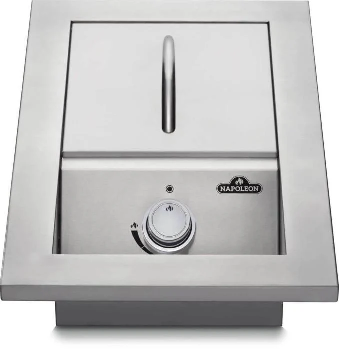 Napoleon Bbq BI10RTPSS Built-in 500 Series Single Range Top Burner with Stainless Steel Cover , Propane, Stainless Steel - Image 2