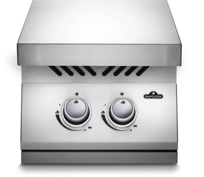 Napoleon Bbq BI12RTNSS Built-in 500 Series Inline Dual Range Top Burner with Stainless Steel Cover , Natural Gas, Stainless Steel - Image 3