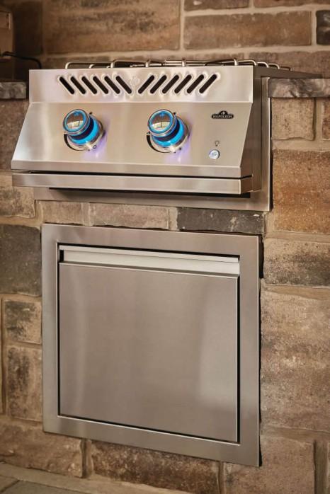 Napoleon Bbq BI18161D 18 x 16 inch Single Door, Stainless Steel - Image 2