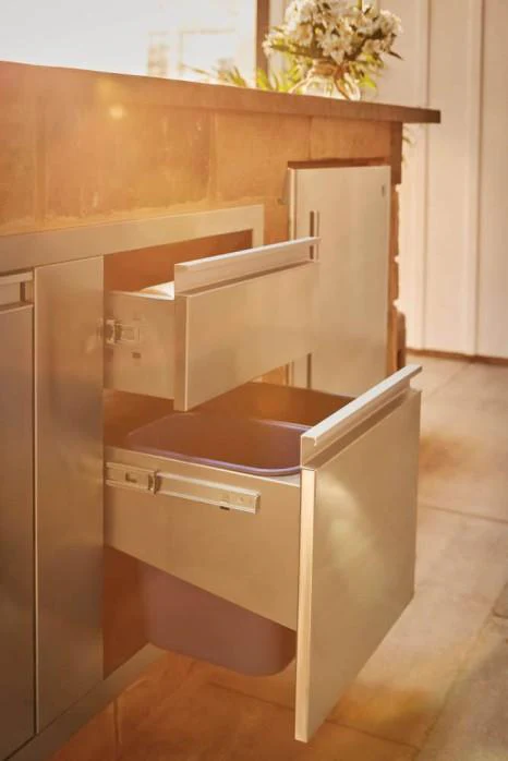 Napoleon Bbq BI42241D1W 42 x 24 inch Large Door & Waste Bin Drawer and Waste Bin Drawer, Stainless Steel - Image 3