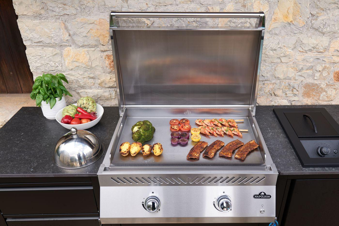 Napoleon Bbq BIG32FTPSS Built-In 700 Series 32 Griddle Stainless Steel , Propane, Stainless Steel - Image 8