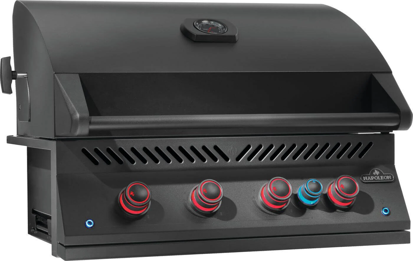 Napoleon Bbq BIG32RBNMK1 Built-In 700 Series 32 with Infrared Rear Burner , Natural Gas, Matte/Matt Black - Image 2