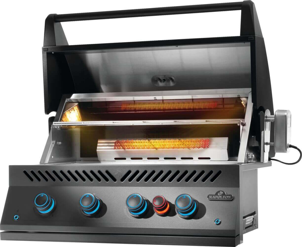 Napoleon Bbq BIG32RBPMK1 Built-In 700 Series 32 with Infrared Rear Burner , Propane, Matte/Matt Black - Image 6