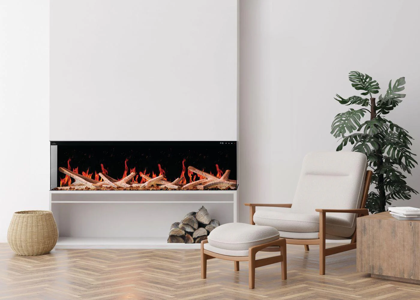 Napoleon Bbq NEFL65LCD3SV Luminex 65 LCD Electric Linear Built-in Fireplace - Image 8