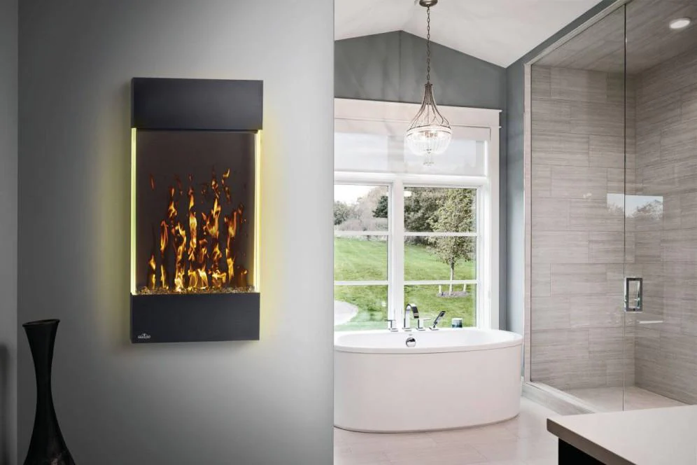 Napoleon Bbq NEFVC32H Allure Vertical Prestige 32 Wall Hanging Electric Fireplace - Image 3