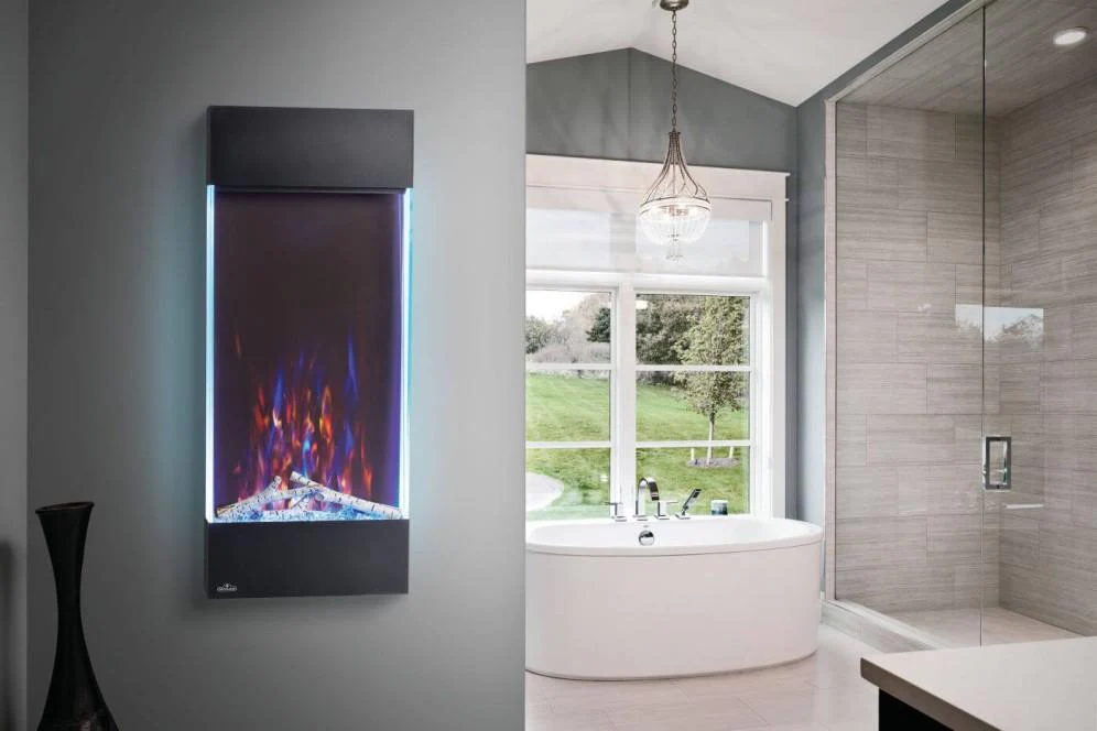 Napoleon Bbq NEFVC38H Allure Vertical Prestige 38 Wall Hanging Electric Fireplace - Image 3
