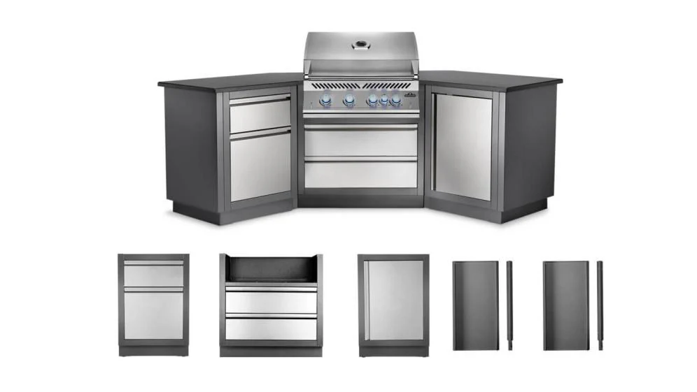 Napoleon Bbq ODK200BIG32RBPSS1 OASIS 200 Outdoor Kitchen, Built-in 700 Series 32 with Soft Close Doors , Propane, Stainless Steel - Image 2