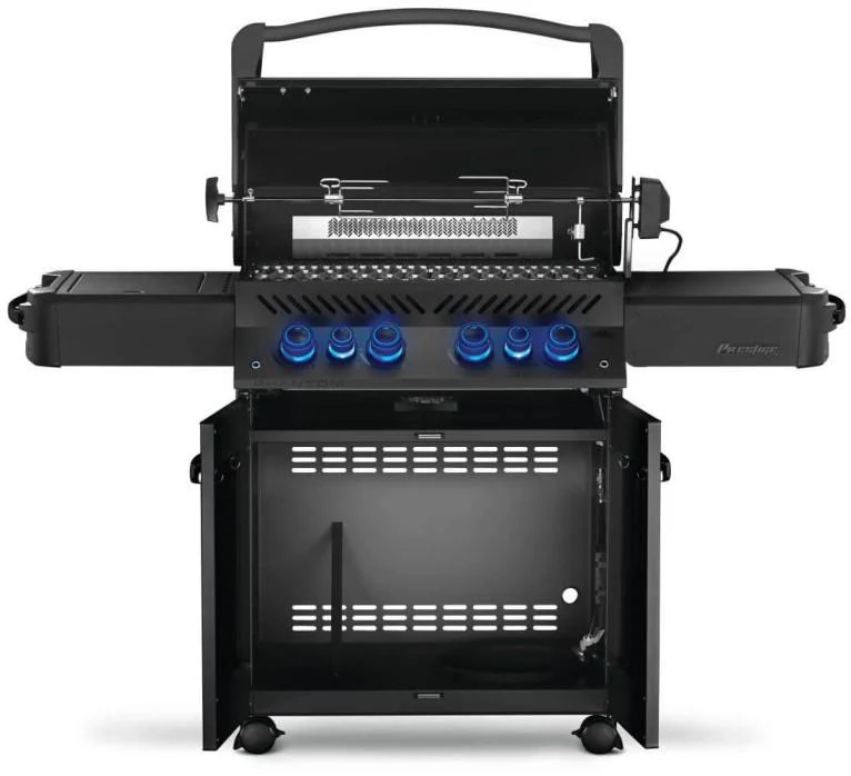 Napoleon Bbq P500RSIBNK3PHM Legacy Phantom Prestige 500 RSIB with Infrared Side and Rear Burner , Natural Gas, Satin Black - Image 3