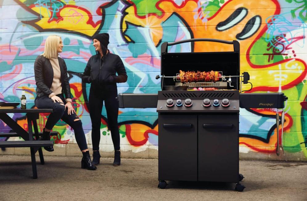 Napoleon Bbq P500RSIBNK3PHM Legacy Phantom Prestige 500 RSIB with Infrared Side and Rear Burner , Natural Gas, Satin Black - Image 8