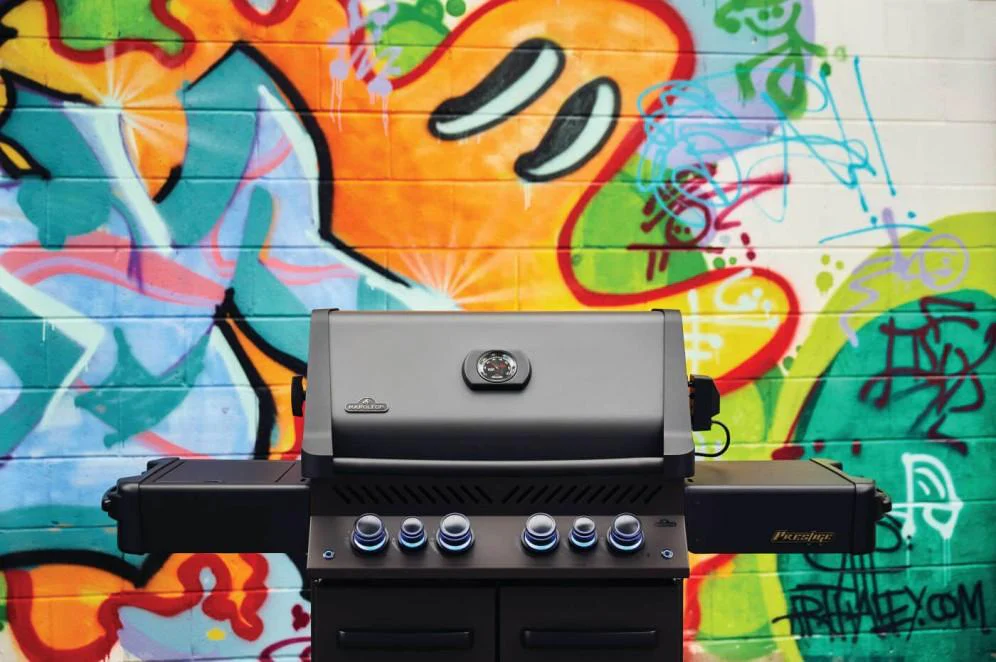 Napoleon Bbq P500RSIBNK3PHM Legacy Phantom Prestige 500 RSIB with Infrared Side and Rear Burner , Natural Gas, Satin Black - Image 9