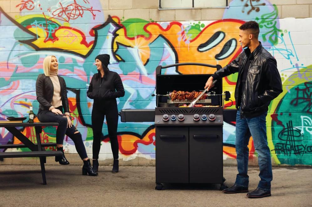 Napoleon Bbq P500RSIBPK3PHM Legacy Phantom Prestige 500 RSIB with Infrared Side and Rear Burner , Propane, Satin Black - Image 6