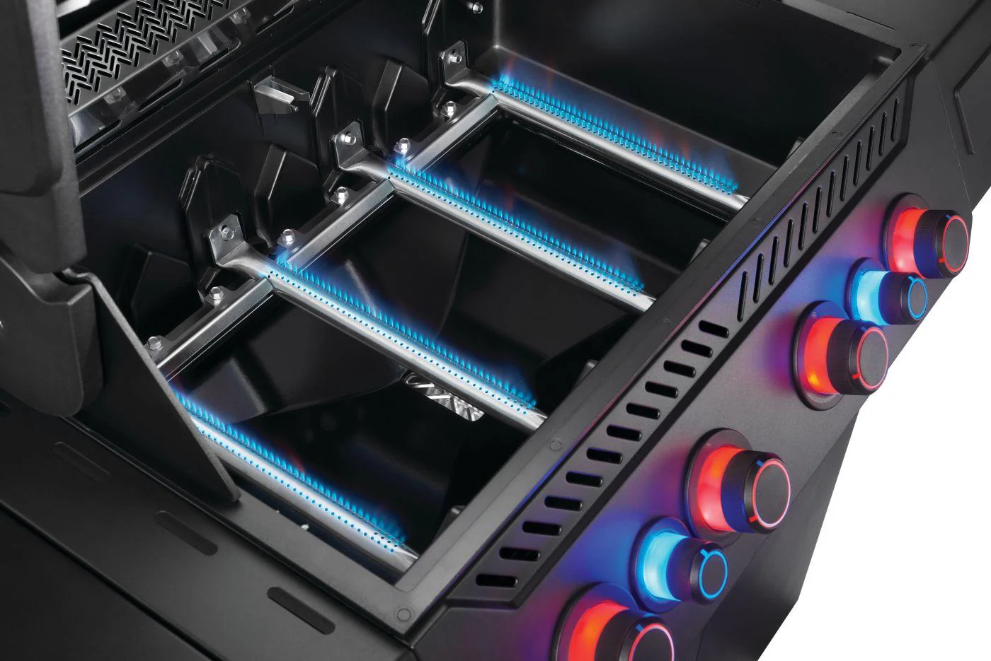 Napoleon Bbq P500VXRSIBNKPHM Phantom Prestige 500 Connected RSIB with Infrared Side and Rear Burner , Natural Gas, Matte/Matt Black - Image 2