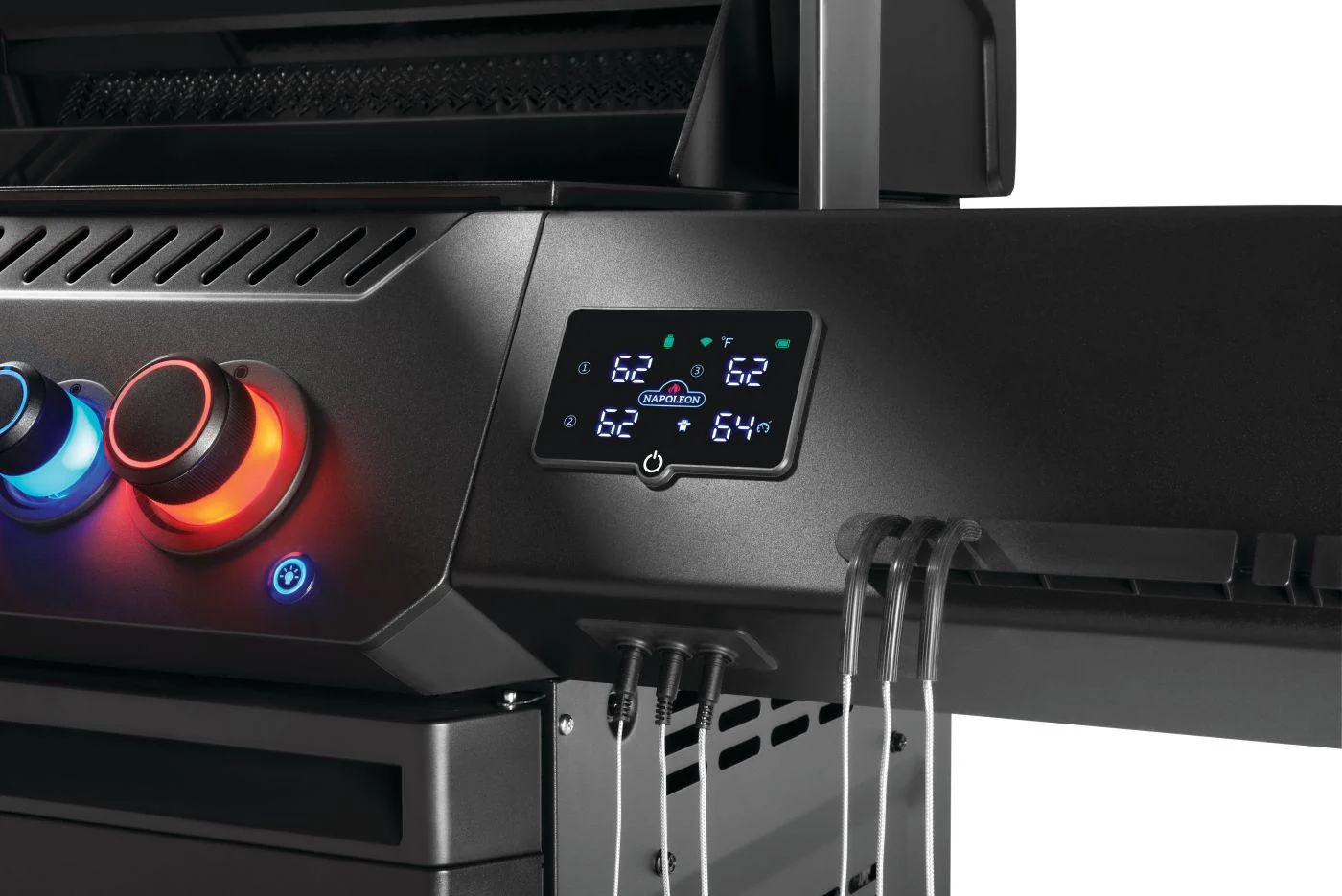 Napoleon Bbq P500VXRSIBPKPHM Phantom Prestige 500 Connected RSIB with Infrared Side and Rear Burner , Propane, Matte/Matt Black - Image 12