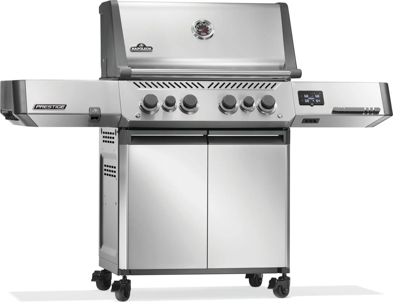 Napoleon Bbq P500VXRSIBPSS Prestige 500 Connected RSIB with Infrared Side and Rear Burner , Propane, Stainless Steel - Image 4