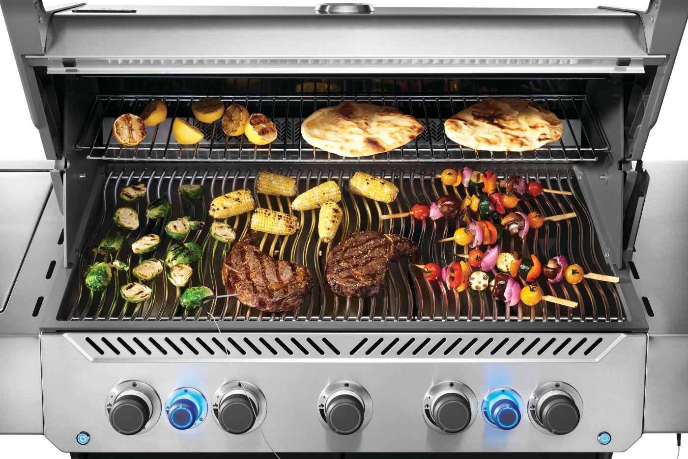 Napoleon Bbq P665VRSIBNSS Prestige 665 RSIB with Infrared Side and Rear Burner , Natural Gas, Stainless Steel - Image 12
