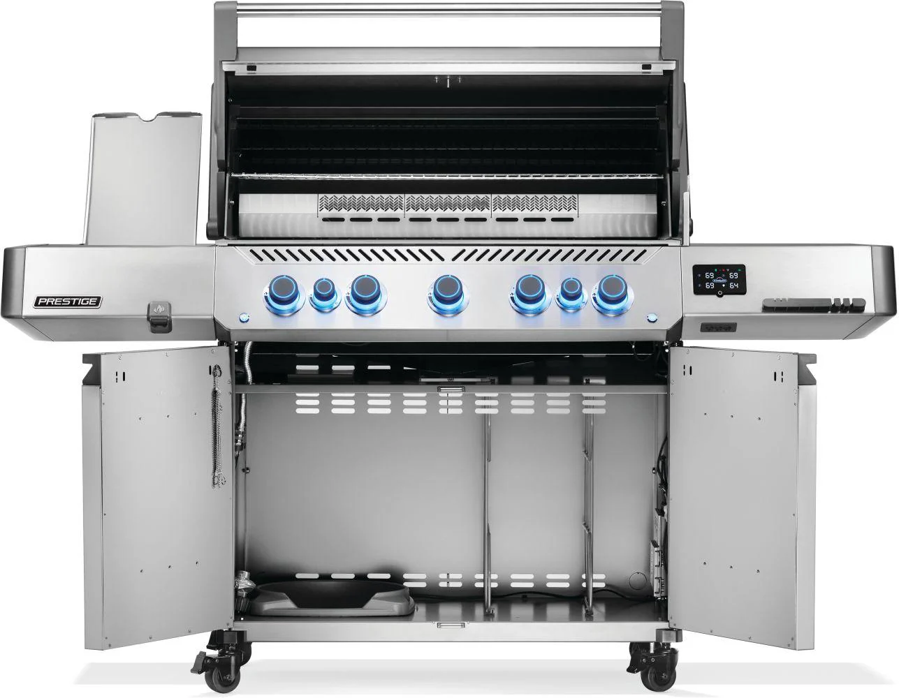 Napoleon Bbq P665VXRSIBNSS Prestige 665 Connected RSIB with Infrared Side and Rear Burner , Natural Gas, Stainless Steel - Image 2