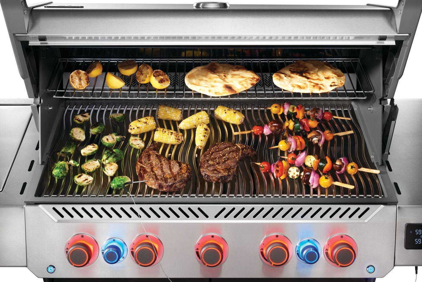 Napoleon Bbq P665VXRSIBPSS Prestige 665 Connected RSIB with Infrared Side and Rear Burner , Propane, Stainless Steel - Image 4