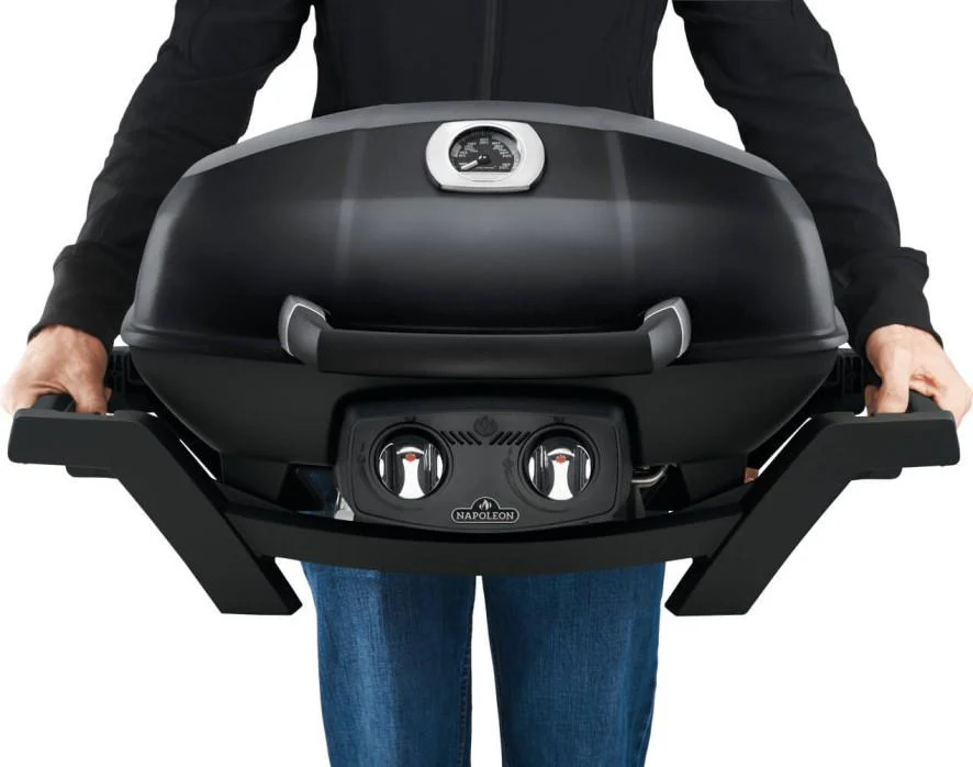 Napoleon Bbq PRO285NBK TravelQ PRO285 Portable Gas Grill , Natural Gas, Black - Image 6