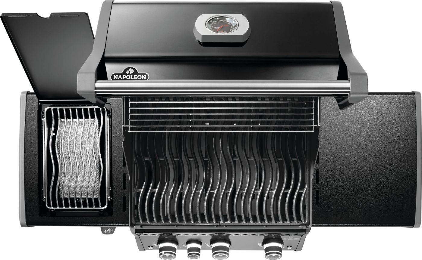 Napoleon Bbq RP425SIBNK2 Rogue PRO 425 SIB with Infrared Side Burner , Natural Gas, Black - Image 4