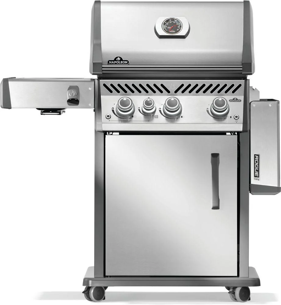 Napoleon Bbq RP425SIBNSS2 Rogue PRO 425 SIB with Infrared Side Burner , Natural Gas, Stainless Steel - Image 7
