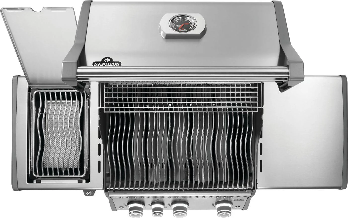 Napoleon Bbq RP425SIBPSS2 Rogue PRO 425 SIB with Infrared Side Burner , Propane, Stainless Steel - Image 3