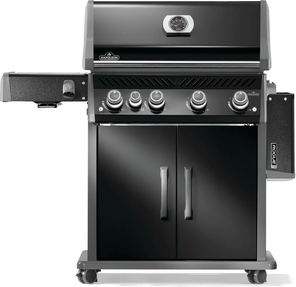 Napoleon Bbq RP525SIBNK2 Rogue PRO 525 SIB with Infrared Side Burner , Natural Gas, Black - Image 5